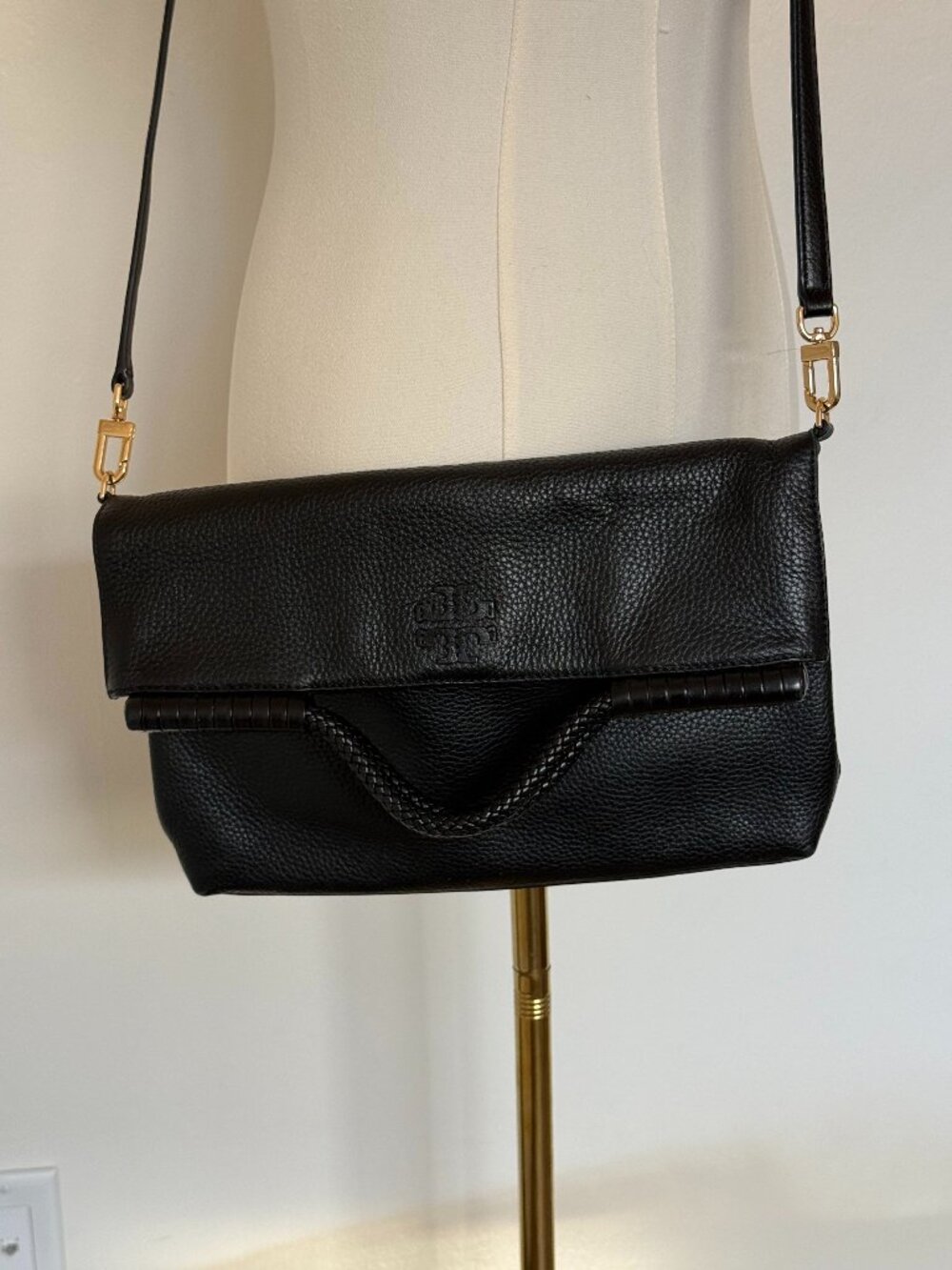Tory Burch Taylor Convertible Foldover Crossbody.